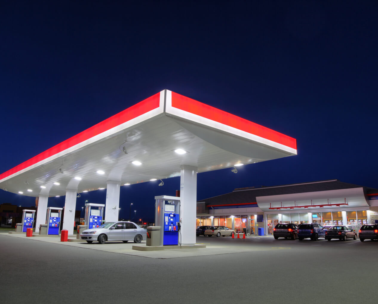 posto de gasolina